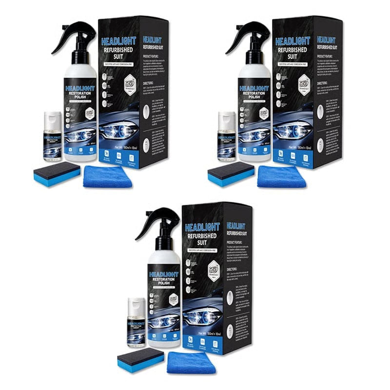 ✨ Headlight Restoration Polish – Nano-Dissolve Formula