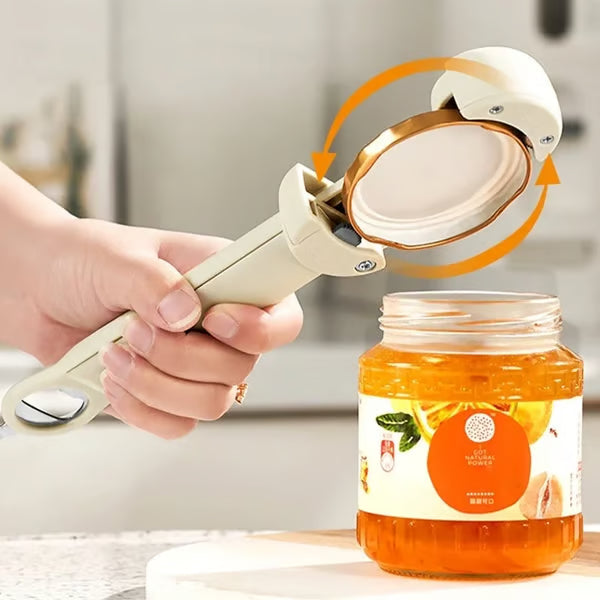 3-in-1 Jar & Bottle Opener 🔓 Effortless Grip